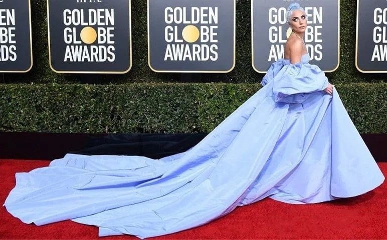 Lady Gaga Red Carpet in Valentino Haute Couture Lady Gaga Red Carpet in Valentino Haute Couture