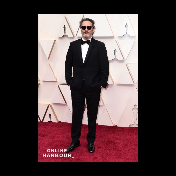 Joaquin Phoenix at the Oscars 2020 Red Carpet