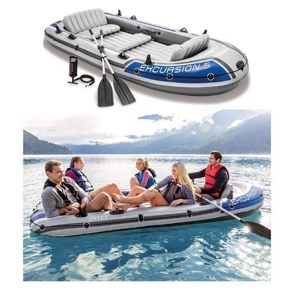 Intex Excursion Inflatable Boat Series Intex Excursion Inflatable Boat Series