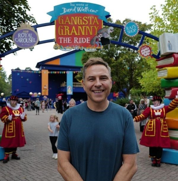 David Walliams at the Alton Towers Resort David Walliams at the Alton Towers Resort
